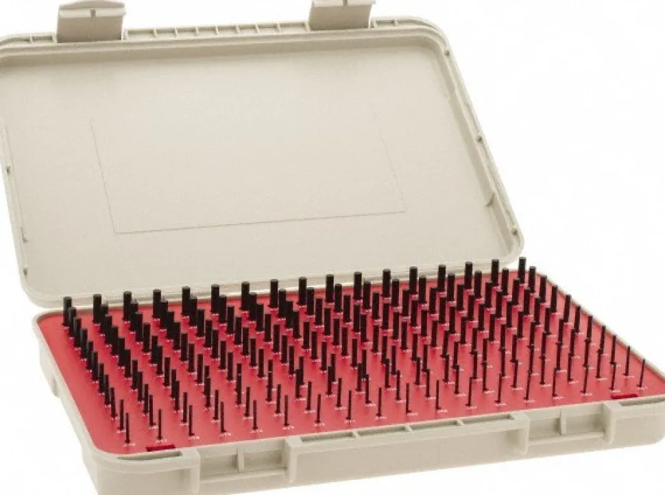 Class ZZ Plug Gage Set: 0.061 to 0.25" Range, 190 Pc