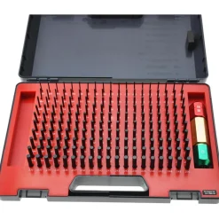 Class ZZ Plug Gage Set: 0.061 to 0.25" Range, 190 Pc, Black Oxide