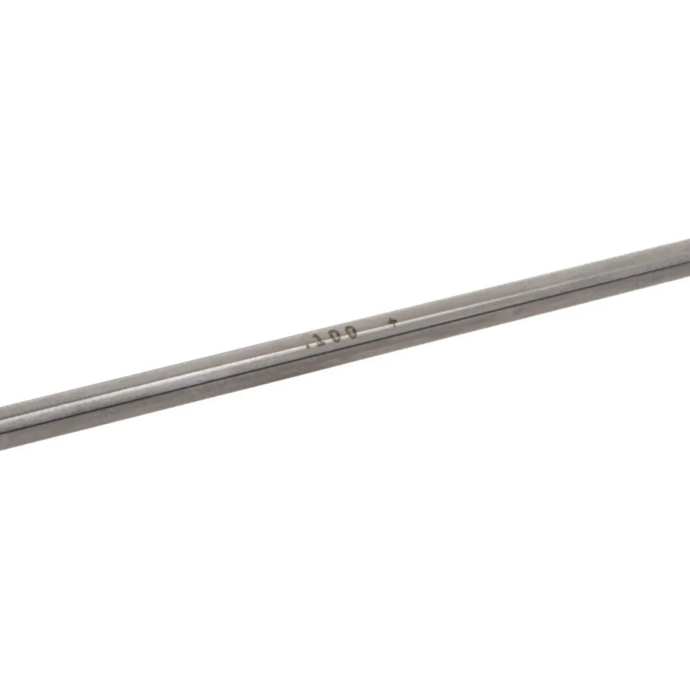 Class ZZ Plus Plug Gage: 0.1000" Dia, 2.0000" OAL