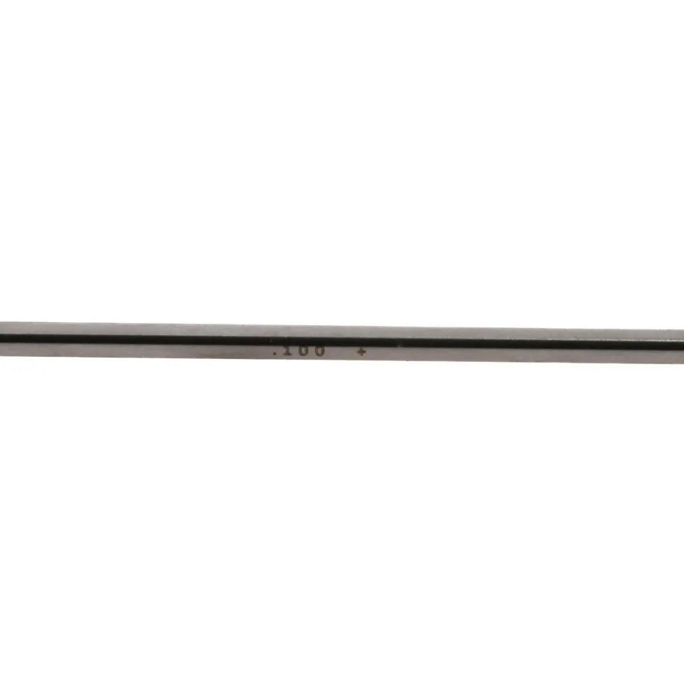 Class ZZ Plus Plug Gage: 0.1000" Dia, 2.0000" OAL