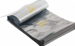 Clear Metalized Static Shield Bag: 3 mil Thick, 8" OAW