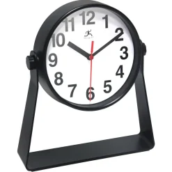 Clocks & Multi-Function Clocks: Type: Desktop Clock; Color: Black