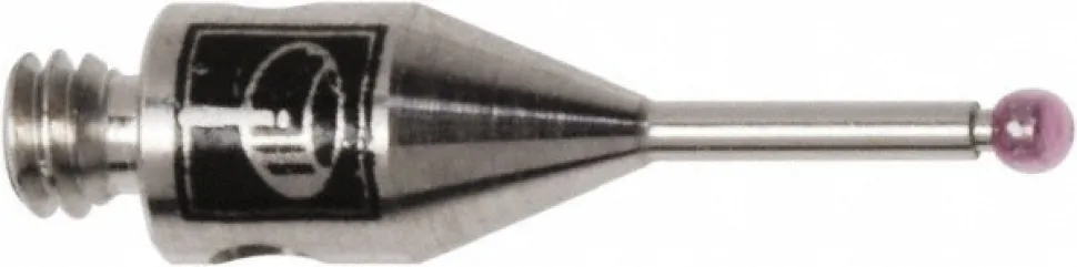 CMM Ball Stylus: 1 mm Ball Dia, 10 mm OAL, M2