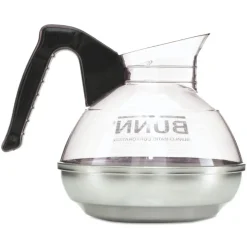 Coffee Makers; For Use With: Bunn Model # BUN-VP17-2BLK; Material: Stainless Steel; Color: Black; Overall Length: 8 in; 208 mm; Overall Width: 8 in; 204 mm; Overall Height: 7.7 in; 197 mm; Standards: CPT; PSC Code: 7310; Breakroom Accessory Type: Stainless Steel; 12 Cup Coffe Carafe