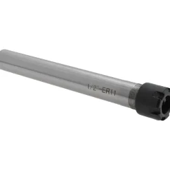Collet Chuck: ER11 Collet, 1/2" Shank Dia, Straight Shank