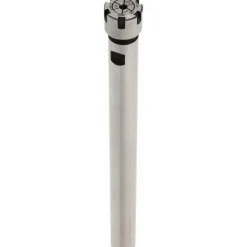 Collet Chuck: 1/16 to 9/32" Capacity, ER11 Collet, 1/2" Shank Dia, Straight Shank