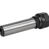 Collet Chuck: 0.0220 to 0.3960" Capacity, ER16 Collet, Straight Shank