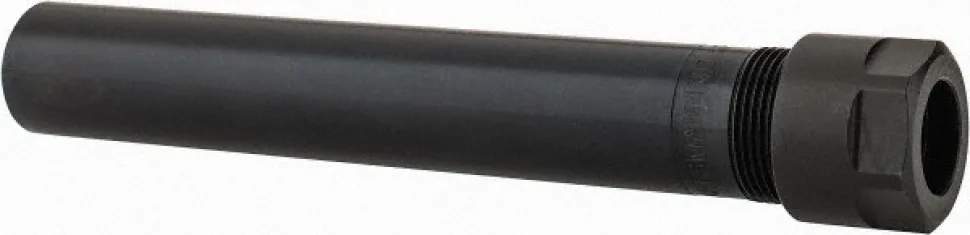 Collet Chuck: 0.0190 to 0.2760" Capacity, ER11 Collet, Straight Shank