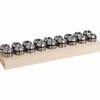 Collet Set: 18 Pc, Series ER32, 3/4" Capacity