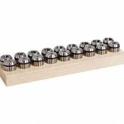 Collet Set: 18 Pc, Series ER32, 3/4" Capacity