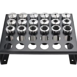 Collet Set: 18 Pc, 1/16 to 1-1/8" Capacity