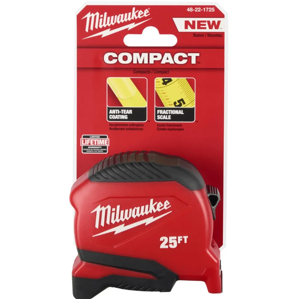 25' Compact Tape Measure