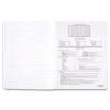 Composition Book: 100 Sheets, 7-1/2 x 9-3/4" Sheet, White Paper, Sewn Binding