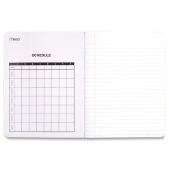 Composition Book: 100 Sheets, 7-1/2 x 9-3/4" Sheet, White Paper, Sewn Binding