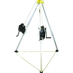 Confined Space Entry & Retrieval Systems: System Type: Confined Space Entry System; Base Type: Tripod; Installation Type: Portable; Winch Power Type: Manual