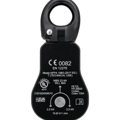 Confined Space Entry & Retrieval Cables & Pulleys: Pulley Type: Pulley