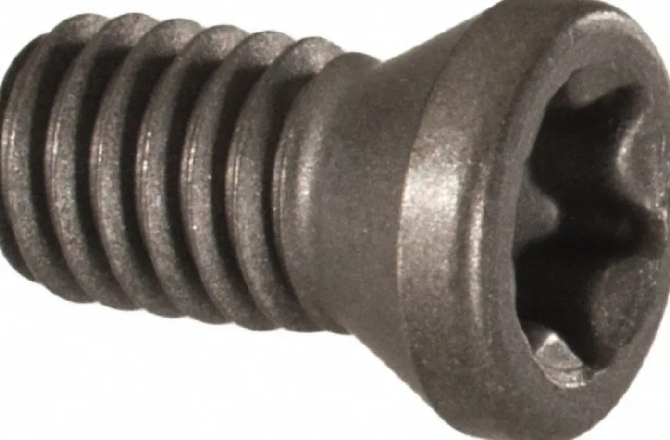 Coolant Lock Screw for Indexables: T15 Torx®, M3.5 Thread