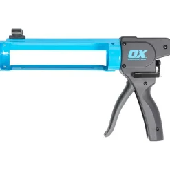 Cordless Caulk & Adhesive Gun: 10 oz, Full Barrel Frame