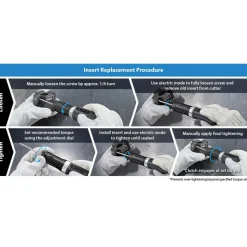 Cordless Torque Drivers for Indexables: For Use With: Torx Bit, Torx Plus Bit; Maximum Torque (Nm): 5.000