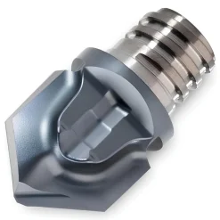Corner Radius & Corner Chamfer End Mill Heads: Chamfer Width (Decimal Inch): 0.250