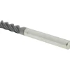 Corner Radius End Mill: 3/16" Dia, 5/8" LOC, 0.0300" Corner Radius, 4 Flute, Solid Carbide