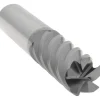 Corner Radius End Mill: 1/2" Dia, 1-1/4" LOC, 0.0300" Corner Radius, 5 Flute, Solid Carbide