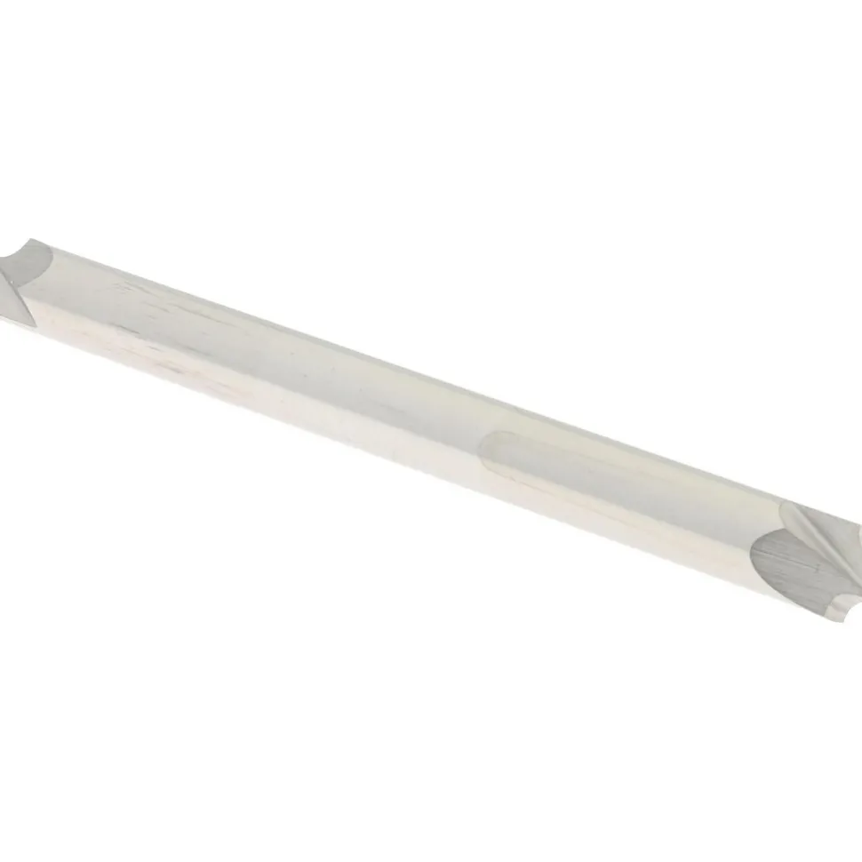 Corner Rounding End Mill: 0.03 mm Radius, 1/8" Dia, 2 Flutes, Solid Carbide