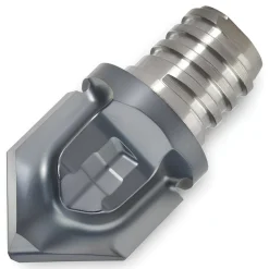 Corner Radius & Corner Chamfer End Mill Heads: Mill Diameter (mm): 10.40; Chamfer Width (mm): 5.20