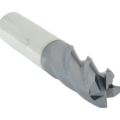 Corner Radius End Mill: 3/4" Dia, 1-1/2" LOC, 0.0300" Corner Radius, 4 Flute, Solid Carbide