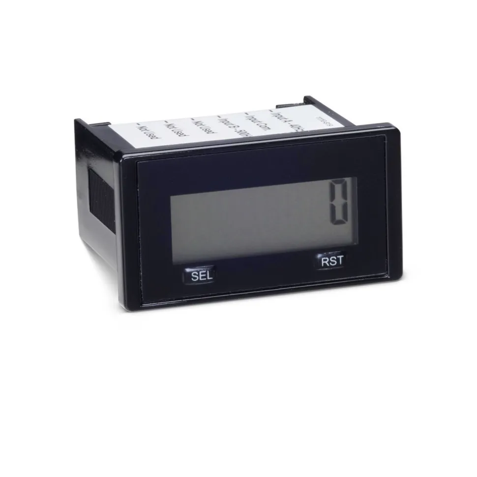 Counters & Totalizers: Counter Type: Hour Meter; Display Type: LCD