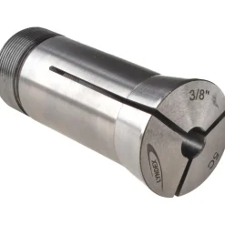 5C Round Collet: 3/8", 0.0008" TIR, Steel