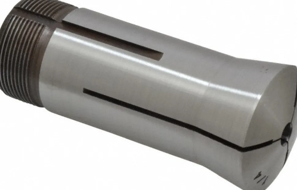 5C Round Collet: 1/4", 0.0008" TIR, Steel