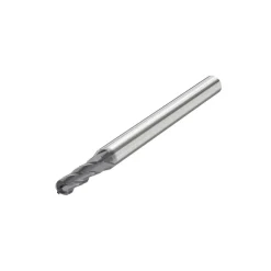 C-Series Ball End Mill: 1/16" Dia, 1/4" LOC, 4 Flute, Solid Carbide