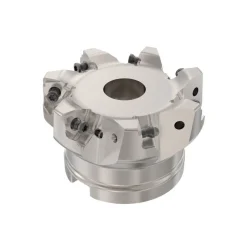 2-1/2" Cut Dia, 3/4" Arbor Hole Dia, 0.295" Max Depth, Indexable Square-Shoulder Face Mill