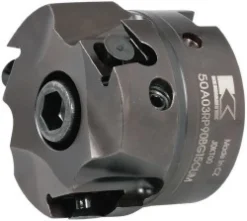 2" Cut Dia, 3/4" Arbor Hole Dia, 0.394" Max Depth, Indexable Square-Shoulder Face Mill