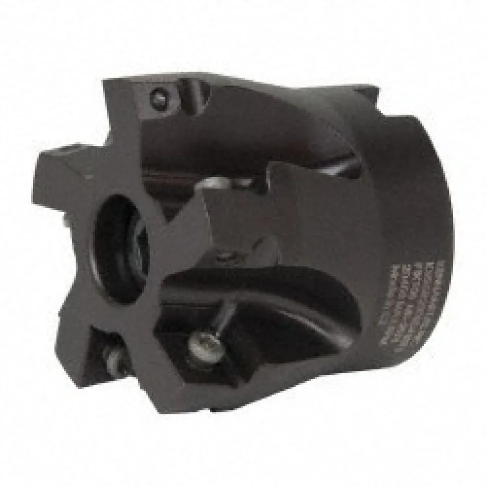 2" Cut Dia, 3/4" Arbor Hole Dia, 0.361" Max Depth, Indexable Square-Shoulder Face Mill