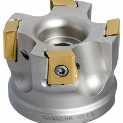2-1/2" Cut Dia, 1" Arbor Hole Dia, 0.63" Max Depth, Indexable Square-Shoulder Face Mill