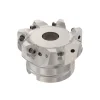 4" Cut Dia, 1-1/2" Arbor Hole Dia, 0.295" Max Depth, Indexable Square-Shoulder Face Mill