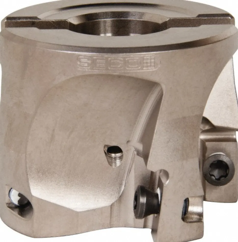 2" Cut Dia, 3/4" Arbor Hole Dia, 0.669" Max Depth, Indexable Square-Shoulder Face Mill