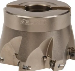 3" Cut Dia, 1" Arbor Hole Dia, 0.433" Max Depth, Indexable Square-Shoulder Face Mill