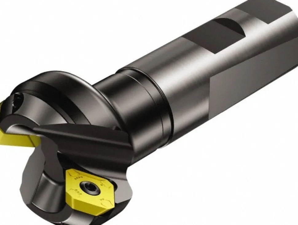 1-1/4" Cut Dia, 1" Arbor Hole Dia, 6.096mm Max Depth, Indexable Square-Shoulder Face Mill
