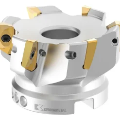 2" Cut Dia, 3/4" Arbor Hole Dia, 14mm Max Depth, Indexable Square-Shoulder Face Mill