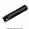 1-1/4" Cut Dia, 0.433" Max Depth of Cut, 1" Shank Dia, Indexable Plunge End Mill