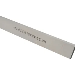 Cutoff Blade: Beveled, 1/8" Wide, 3/4" High, 6" Long