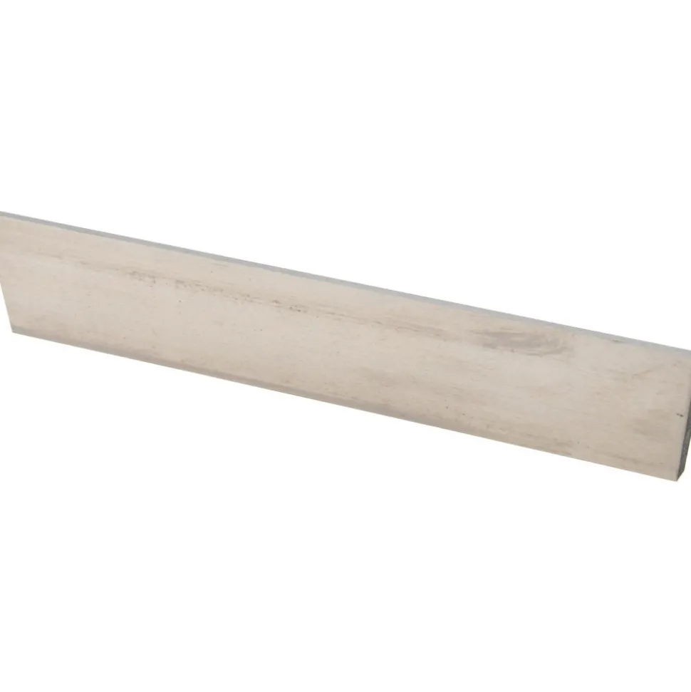 Cutoff Blade: Double-Beveled, 3/16" Wide, 1" High, 6" Long