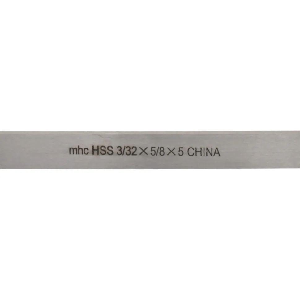 Cutoff Blade: Double-Beveled, 3/32" Wide, 5/8" High, 5" Long