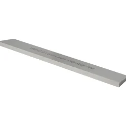 Cutoff Blade: Double-Beveled, 1/8" Wide, 11/16" High, 5" Long