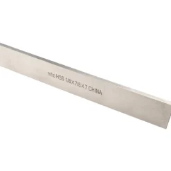 Cutoff Blade: Double-Beveled, 1/8" Wide, 7/8" High, 7" Long