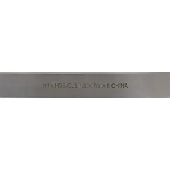 Cutoff Blade: Double Bevel, 1/8" Wide, 7/8" High, 6" Long