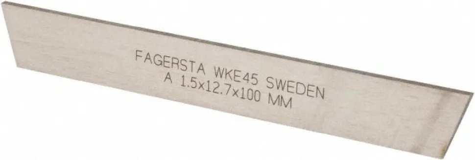 Cutoff Blade: Parallel, 1.5 mm Wide, 12.7 mm High, 100 mm Long